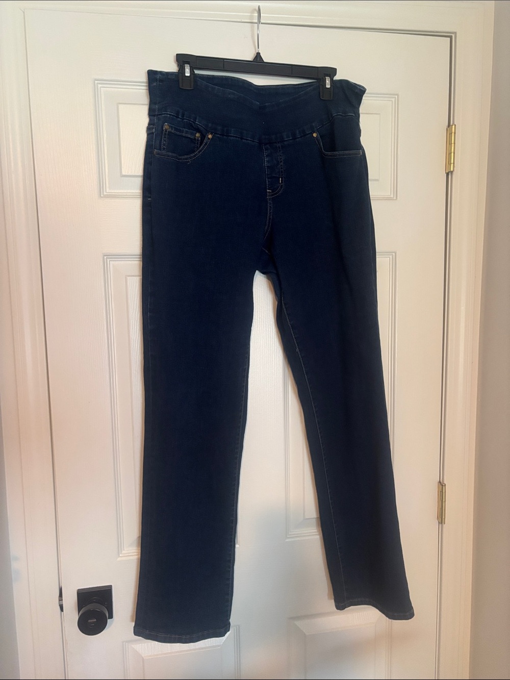 Jag Jeans Straight-Leg Dark Blue Women's Jeans